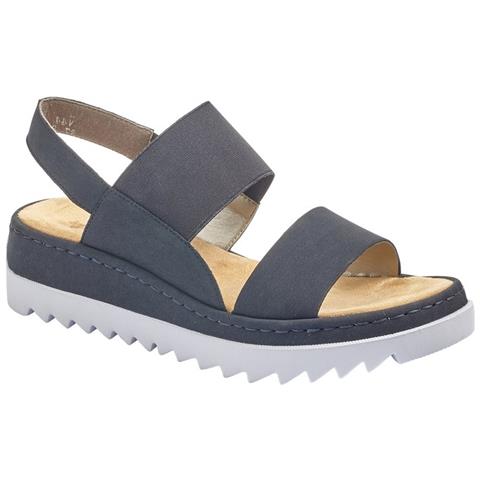 Pazifik Casual Open Sandals Sandali Sintetico E Tessile Scarpe Donna Blu Eu 36, V44b1-14 - Foto 2