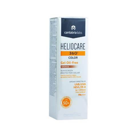 Heliocare 360âº Color Gel Oil-free Spf50 Bronze 50ml - Foto 1