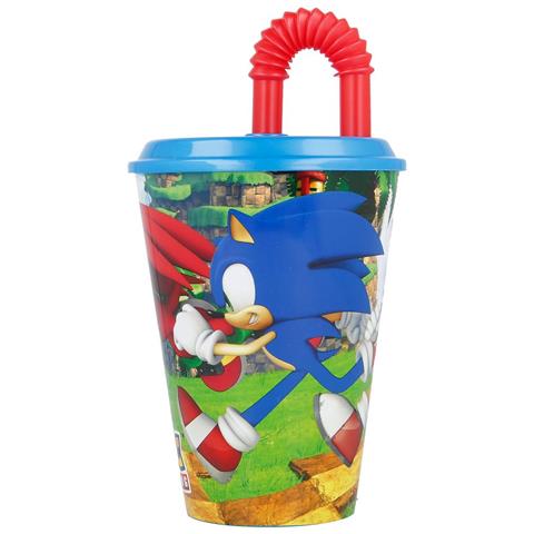 Bicchiere In Plastica Sonic Per Bambini Da 430 Ml - Foto 1
