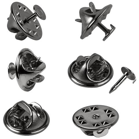 Spille Per Spille E Fermacravatta Fai Da Te (50 Pezzi) Silvergrey - Foto 3