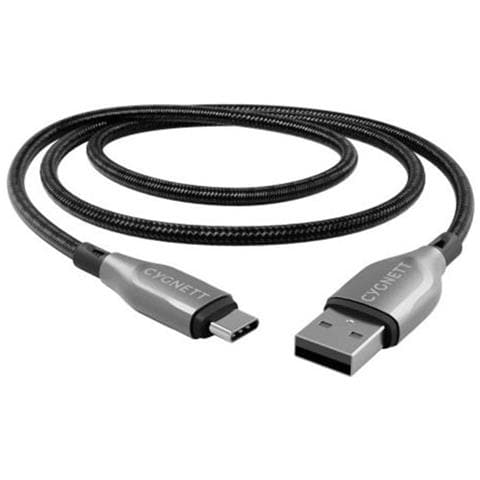Cavo Di Ricarica Blindato Da Usb-c A Usb-a 60w E 480 Mbps Sync 2m, Nero - Foto 2