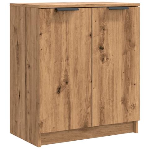 Scarpiera Rovere Artigianale 59x35x70 Cm In Truciolato - Foto 2