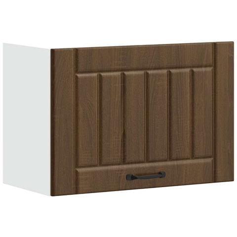 Pensile Da Cucina Lucca Rovere Marrone In Legno Multistrato - Foto 2