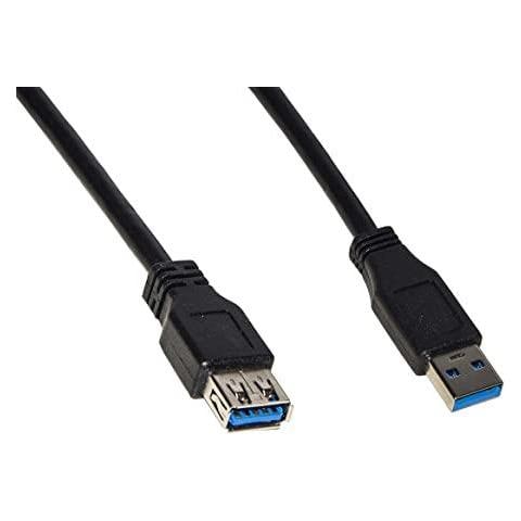 CAVO USB 3.0 A-A 5MT M /F PROLUNGA BK IN RAME - Foto 1