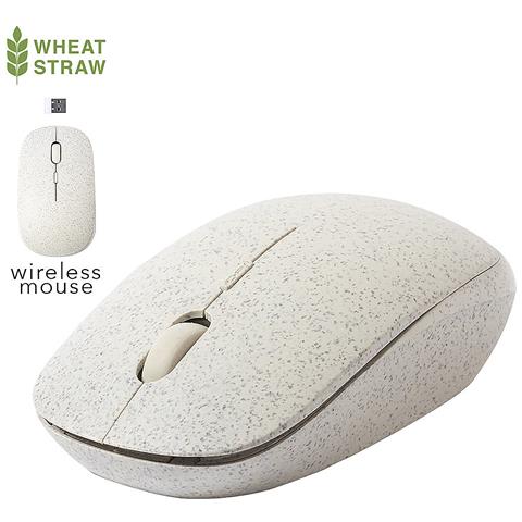Mouse Wireless. Ottico. Pulsante Dpi. Nature Canna Di Grano - Foto 5