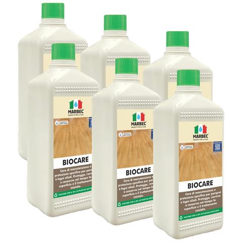 Biocare 1ltx6pz - Cera Per Legno Oliato - Foto 1