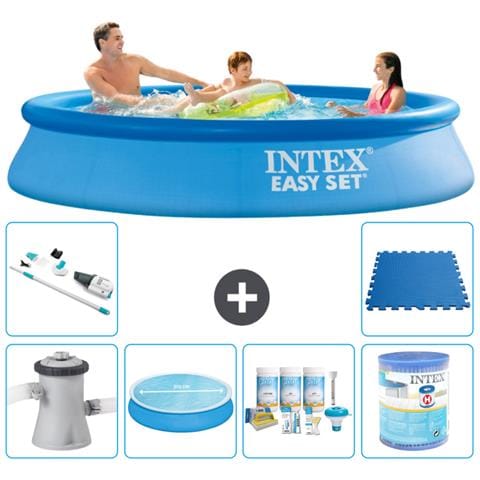 Piscina Fuori Terra - In Giro - 305x61 Cm - Blu - Include Accessori Coordinati A887 - Foto 1