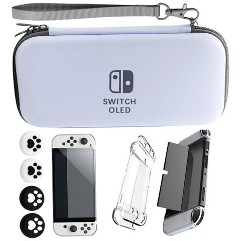Custodia Protettiva Per Nintendo Switch Oled Grey - Foto 2