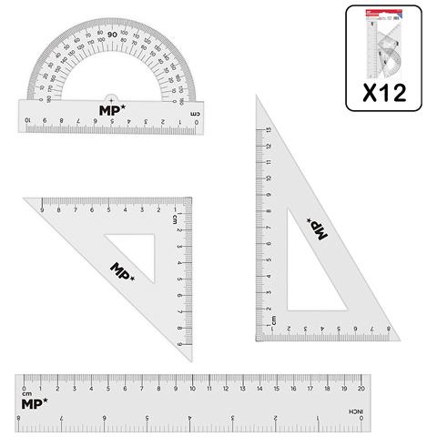 Pack 24 Pz Regoli Da Disegno 4 Pezzi - Foto 1