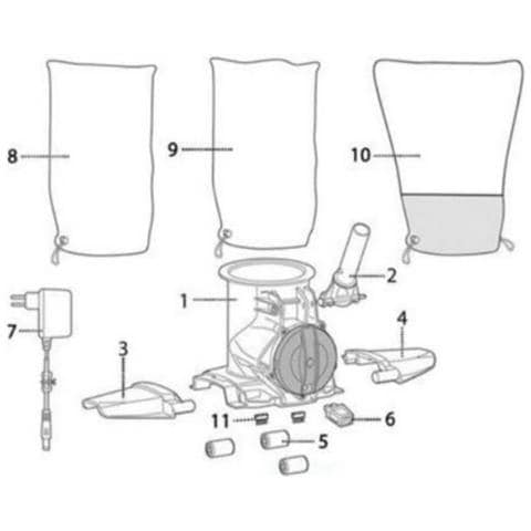 Sacchetto Filtro Standard Per Vektro Xl E Tesla 90 - Ev90-06-001/22 - Foto 2