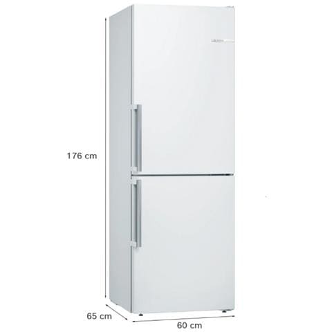 Frigorifero Combinato Bianco Da 60 Cm E 289 Litri - Kgv33vwep - Foto 8