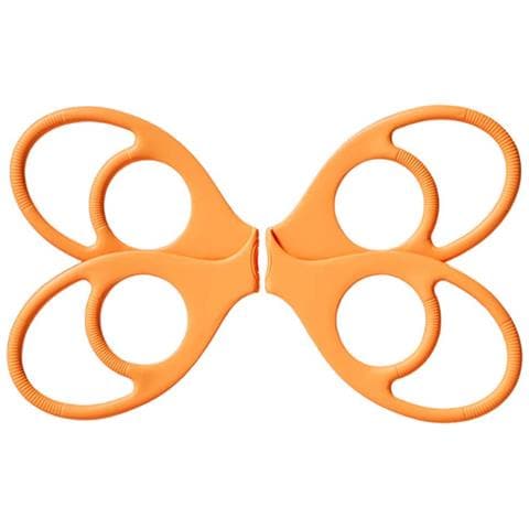 Banda Di Resistenza Arancione Con Pedale Per Piedi - Set Di 2, Bande Elastiche Tpe Per Yoga E Fitness Domestico - Foto 1