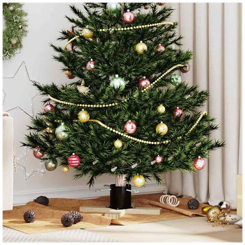 Supporto per Albero di Natale 1.73 Nero 50 x 50 x 16 cm - Foto 2