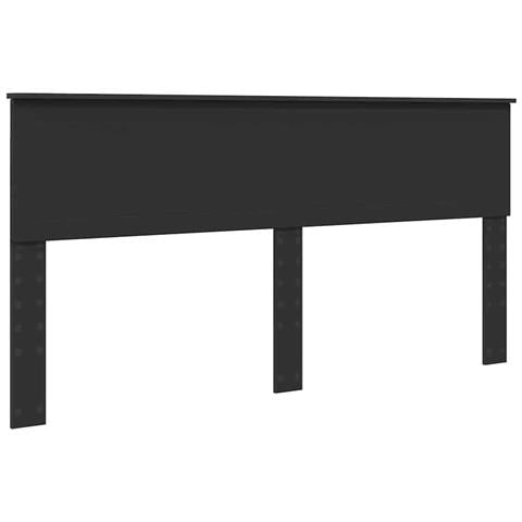 Testiera con testiera Rovere Nero 180 cm Legno multistrato - Foto 1