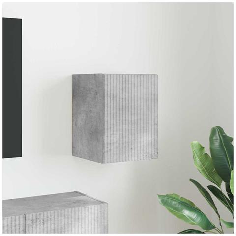 Mobile TV da parete Calcestruzzo 30 x 31 x 40 cm - Foto 2