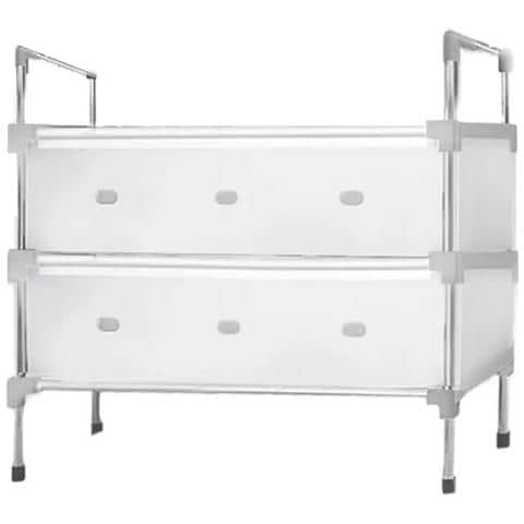 Scarpiera 3 Piani Antipolvere Salvaspazio – Armadio Porta Scarpe 60x28x57 Cm - Foto 1