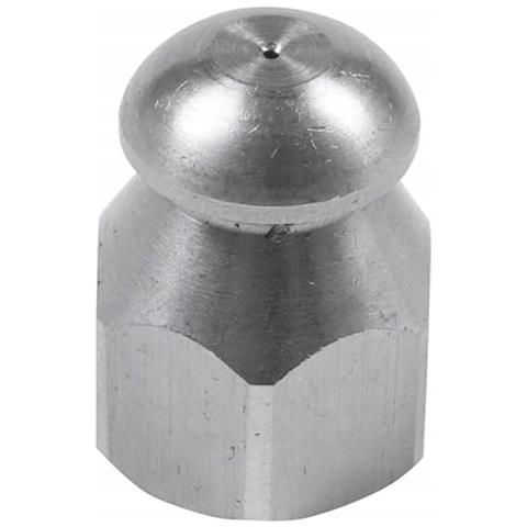 Ugello Di Pulizia N09 - 4 Fori, Acciaio Inox | 1/4"" Filo Interno, 350 Bar, 155°c | Per Idropulitrice E Pulizia Tubazioni - Foto 2