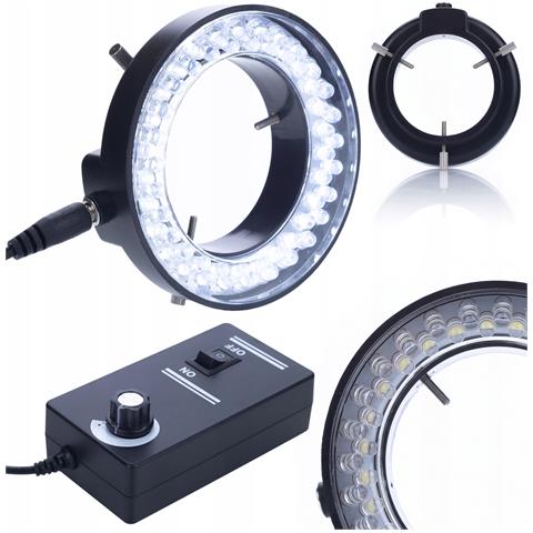 Mikroscopio Trinoculare Capella Pro Mscp-t-ps1-b - Zoom 7-45x, Oculare Wf10x22mm, Sistema Ottico Greenough, C-mount 25mm, Led 56x - Foto 2