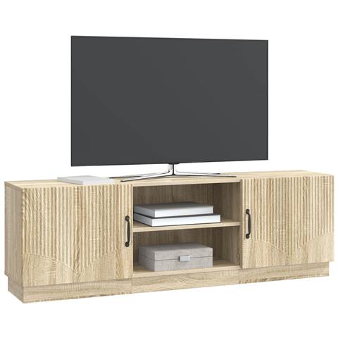 Mobile TV Rovere Sonoma 150 x 31 x 47 cm Legno ingegnerizzato - Foto 2