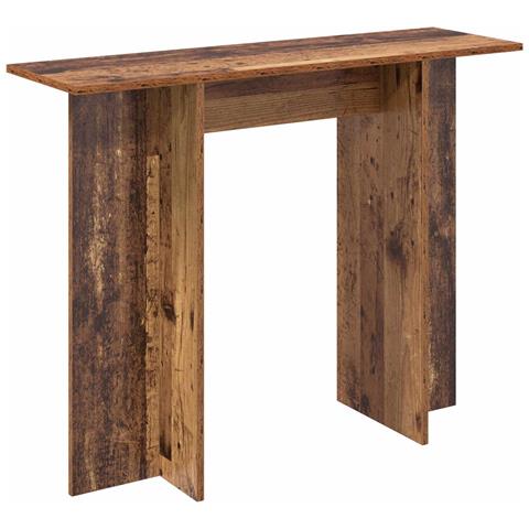 Tavolo consolle Legno antico 100 x 30 x 75 cm - Foto 1