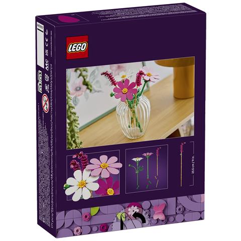 Botanicals 11514 Fiori di Cosmos, Bouquet Fiori Finti con 3 Cosmos Artificiali e 2 Steli di Penniseto, Regalo Bambini 9+ - Foto 2