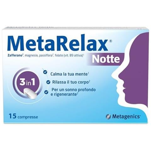 Metarelax Notte 15 Compresse - Foto 1