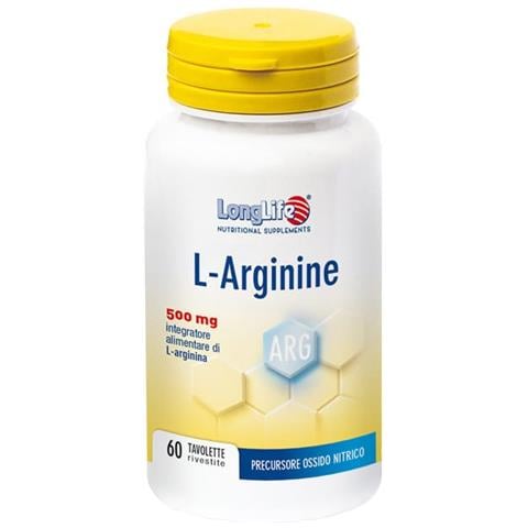 L-Arginine 60 Tavolette Rivestite da 900 mg - Foto 1