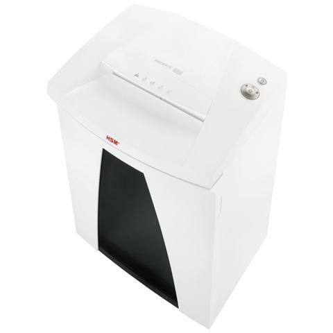 Distruggidocumenti a Strisce Securio B34 Automatico con cestino da 100L capacità di 30-32 fogli - Bianco - Foto 1