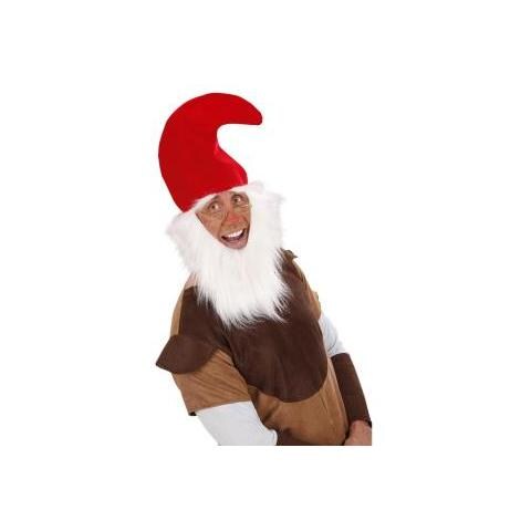 Cappello Gnomo Con Barba E Sopracciglia - Foto 1