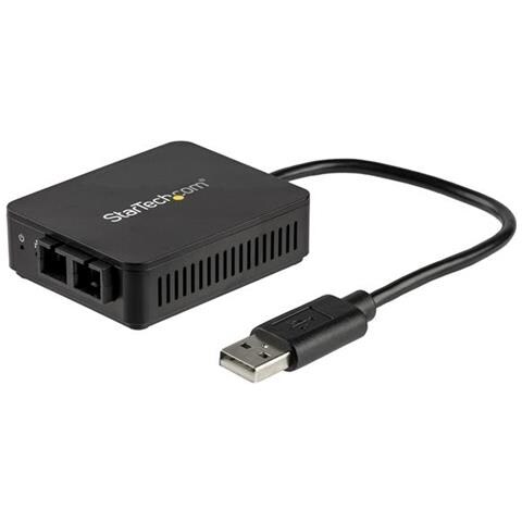 Adattatore di rete USB 2.0 a Fibre ottiche - Convertitore SFP con slot aperto - 2km - Foto 1