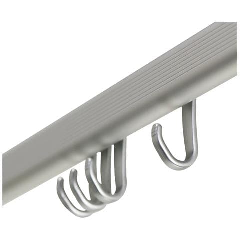 Set Binario per Tenda da Doccia Easy-Roll Alluminio Opaco - Foto 1