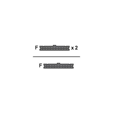 Floppy Cable, 3-connector cavo di interfaccia e adattatore - Foto 1
