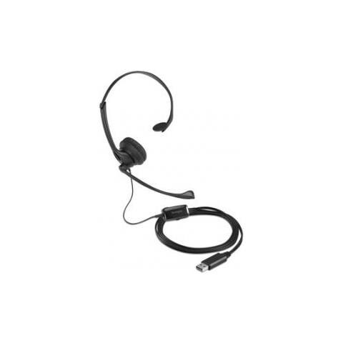 Cuffie con microfono - on-ear - cablato - USB-A - nero - Foto 2