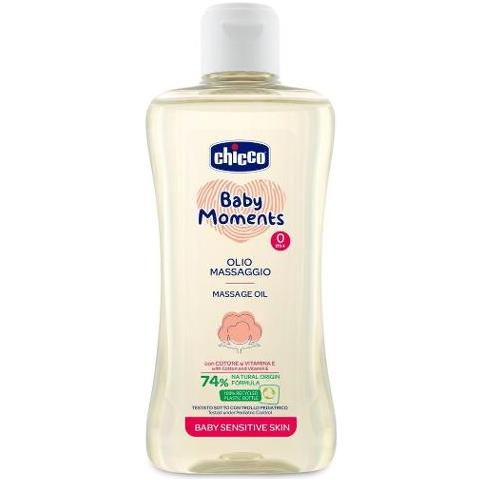 Olio Corpo Chicco 00010242000000 Baby Moments Massaggio - Foto 1