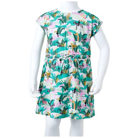 Abito Da Bambina Menta Chiaro 104 - Foto 8