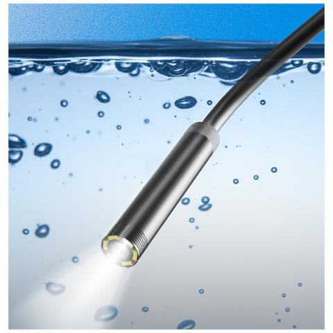 Endoscopio Di Tipo C Ip67 Impermeabile Per Dispositivi Android Windows Black 5m - Foto 4