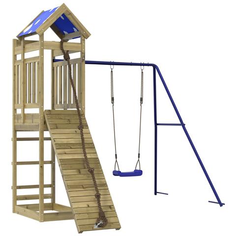 Set Da Gioco Da Esterno In Legno Di Pino Impregnato - Foto 2