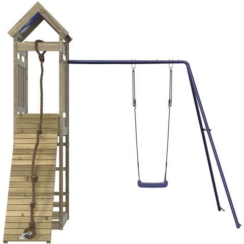 Set Da Gioco Da Esterno In Legno Di Pino Impregnato - Foto 3