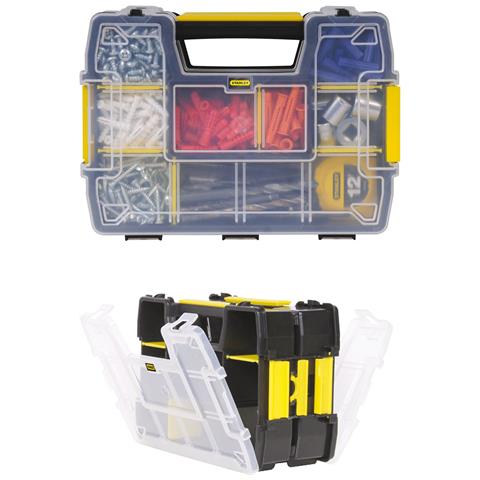 Cassetta Portaminuterie E Viti Con Scompartimenti Modulari Organizer Stanley Stst1-71197 - Foto 1
