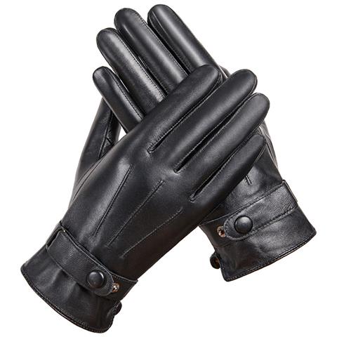 Guanti Caldi Da Lavoro Invernali Da Uomo In Vera Pelle Xl - Foto 1