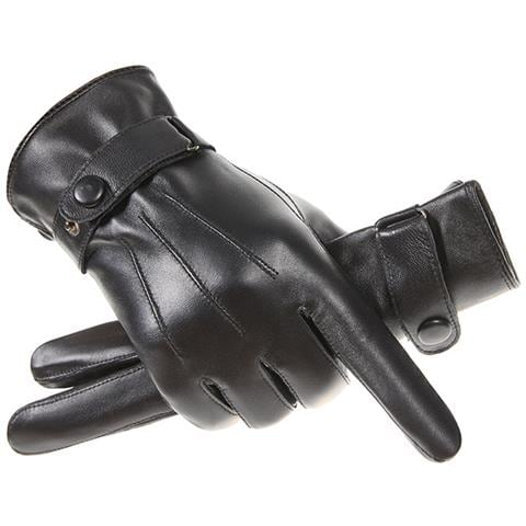 Guanti Caldi Da Lavoro Invernali Da Uomo In Vera Pelle Xl - Foto 2