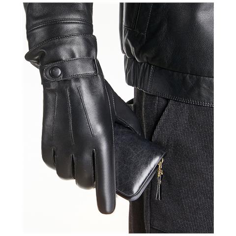 Guanti Caldi Da Lavoro Invernali Da Uomo In Vera Pelle Xl - Foto 4