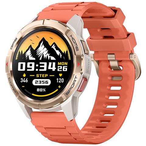 Orologio Connesso Gs Active Bluetooth 5.3 5atm Con Chip Gnss, Oro - Foto 1