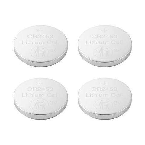 Batteria a bottone CR 2450 3V 4pz 580mAh Litio - Foto 1