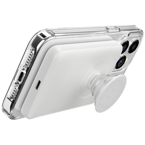 Powerbank Magnetico Senza Fili Magsafe 5000mah Powerpack, Bianco - Foto 4