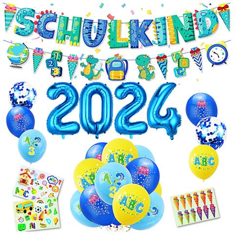 Set Di Decorazioni Per Il Ritorno A Scuola Per Ragazzi - Elegante E Creativo! - Foto 1