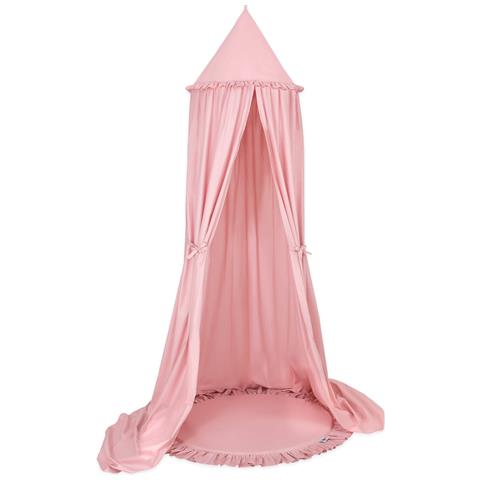 Tenda Sospesa E Tappeto Da Gioco - Rosa Pastello - Foto 1