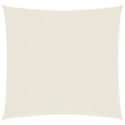 Parasole A Vela In Tela Oxford Quadrata 7x7 M Crema - Foto 1