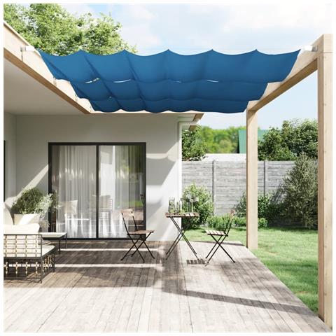 Paravento Verticale Blu 140x270 Cm In Tessuto Oxford - Foto 6