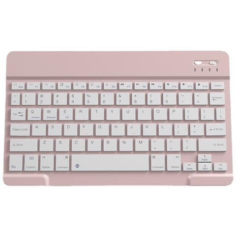 Tastiera Bluetooth Wireless - Ricaricabile Da 10 Pollici Pink - Foto 1